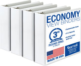 Samsill front cover clear view showing customizable insert and professional look