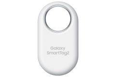 Samsung SmartTag2 frontal mostrando diseño compacto y fácil colocación