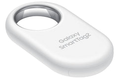 Samsung SmartTag2 sujeto en llavero para localizar llaves con precisión rápida