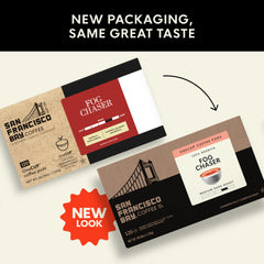 SAN FRANCISCO BAY cápsula Fog Chaser primer plano, diseño compatible y práctico