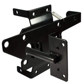 SANKINS pestillo frontal de acero negro mostrando robustez y seguridad