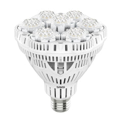 SANSI front view of grow light product showing design and fit benefits