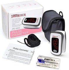 Santamedical detalle de la cámara de dedo con silicona cómoda y segura