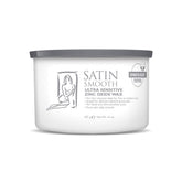 SATIN SMOOTH envase frontal de 14 oz ofrece depilación suave