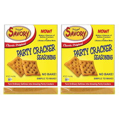 Savory Fine Foods vista frontal del pack de 2 que muestra el empaque atractivo