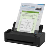 ScanSnap iX1300 vista frontal, diseño compacto para ahorrar espacio
