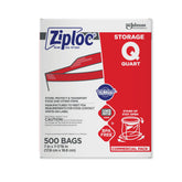 SC Johnson Professional caja dispensadora Ziploc vista frontal con acceso rápido