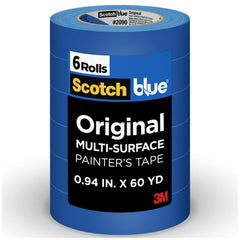 ScotchBlue paquete seis rollos mostrando cantidad y ahorro