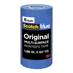 ScotchBlue 6 rollos al frente mostrando la cinta azul y cantidad