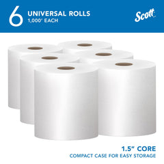 Scott Professional textura de la toalla mostrando absorción mejorada