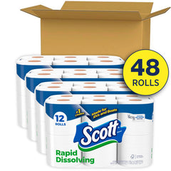 Scott primer plano de la textura del papel que facilita disolución rápida