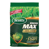 Scotts bag front view showing product and coverage benefit