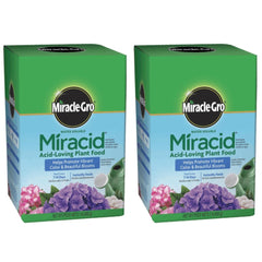 Scotts Miracle-Gro caja frontal mostrando formato de 1 libra y beneficios rápidos