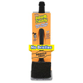 Scrub Daddy front view showing bristle-free head and overall tool for fast grill cleaning
