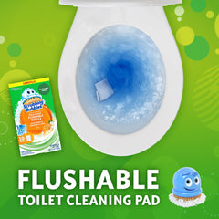 Scrubbing Bubbles almohadilla de cerca con textura activa para eliminar suciedad