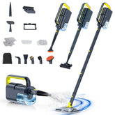 ScrubWiz mopa vertical frontal mostrando diseño y maniobrabilidad