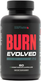 Sculpt Nation frasco delantero mostrando el etiquetado y beneficios del producto
