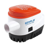 SEAFLO bomba frontal mostrando diseño compacto y fácil montaje