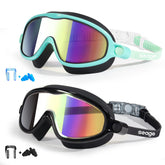 Seago frente del pack de 2 gafas infantiles mostrando diseño y colores, comodidad inmediata