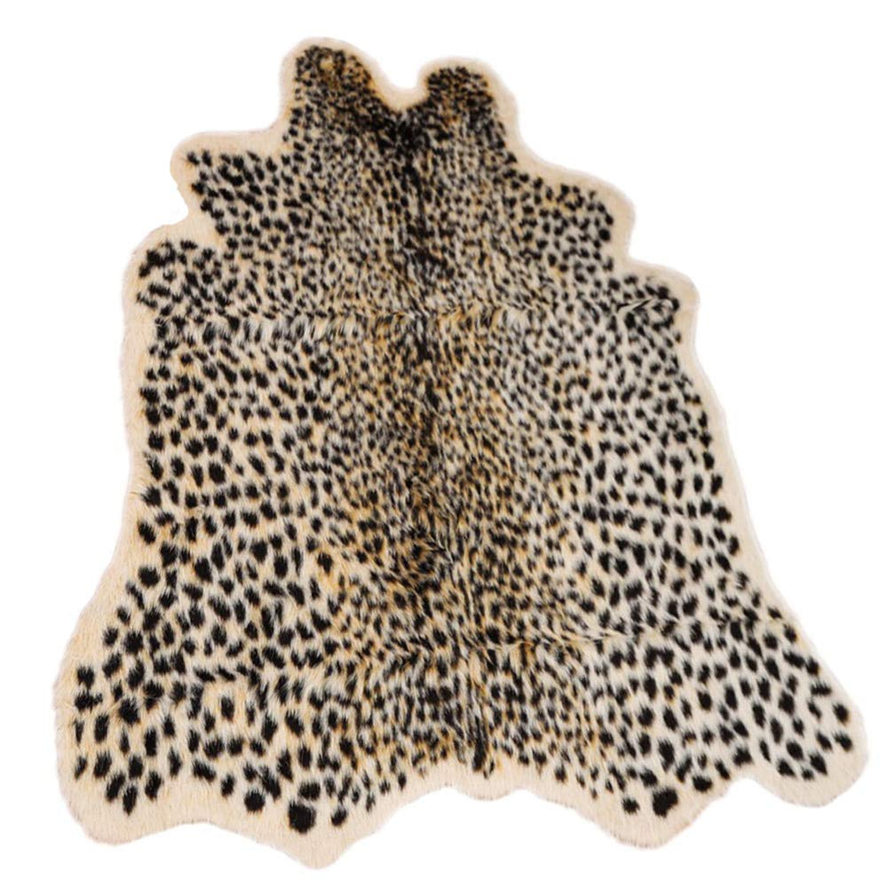 Seek4comfortable alfombra leopardo vista frontal, aporta estilo inmediato