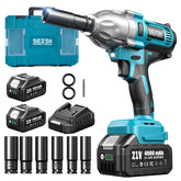 Seesii llave de impacto frontal mostrando diseño robusto y potencia