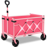 Sekey carrito frontal abierto mostrando capacidad y estabilidad