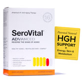 Serovital bottle front view showing branding and supplement benefits