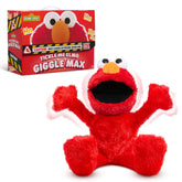 Sesame Street Elmo vista frontal mostrando el peluche grande y acogedor