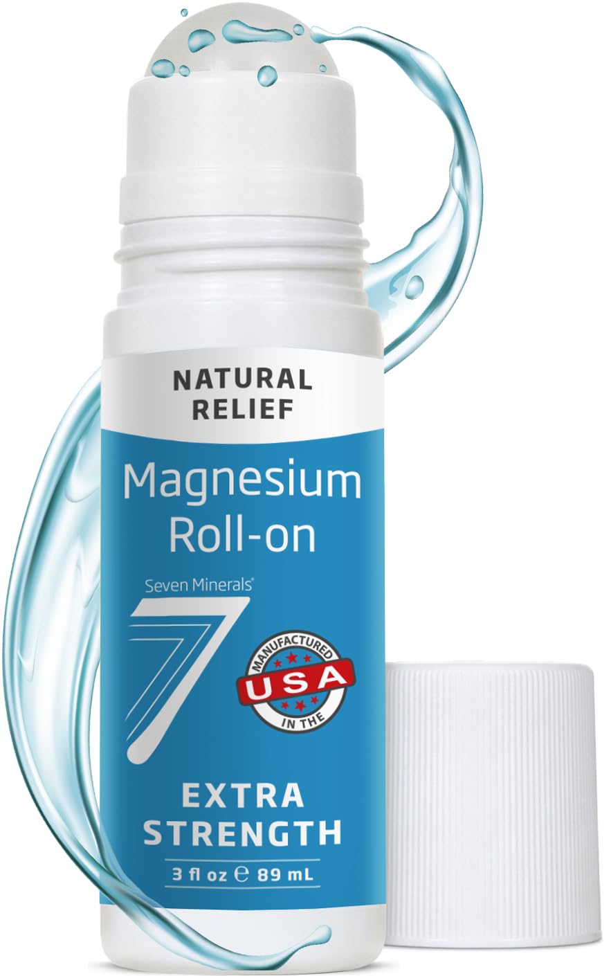 Seven Minerals roll on frontal botella portátil y concentrada