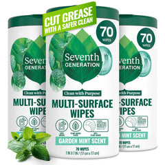 Seventh Generation paquete frontal mostrando diseño y cantidad útil