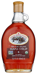 Shady Maple Farms vista frontal del envase mostrando la marca y tamaño práctico