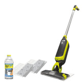 Shark VACMOP vista frontal del producto y caja, limpieza rápida