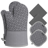 SHAWNTOO guante de horno frontal mostrando superficie antideslizante y protección