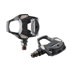 SHIMANO pedal PD-RS500 vista frontal con diseño robusto y fácil enganche
