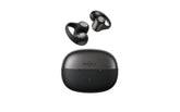SHOKZ OpenDots 2 frontal en caja mostrando el diseño clip-on y beneficio de consciencia ambiental