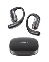 SHOKZ OpenFit Pro frontal mostrando diseño open-ear y comodidad