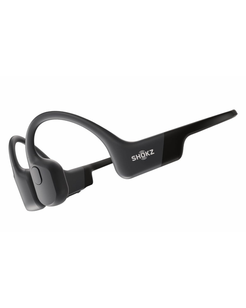 SHOKZ vista frontal del empaque mostrando diseño y modelo
