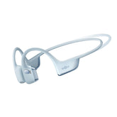 SHOKZ OpenRun Pro 2 Mini frontal en azul mostrando diseño abierto y confort