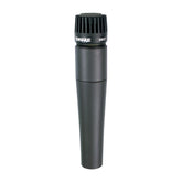 Shure SM57 Pro vista frontal con diseño resistente y captación precisa