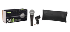 Shure SM58S Pro interruptor en primer plano para control rápido en vivo