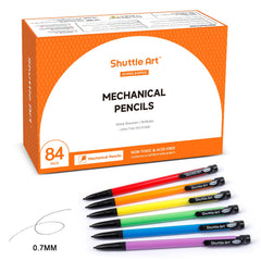Shuttle Art paquete frontal con 84 lápices listos para uso y ahorro