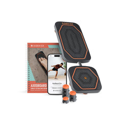 SIDEKICK AxisBoard vista frontal mostrando la tabla completa y beneficios de estabilidad