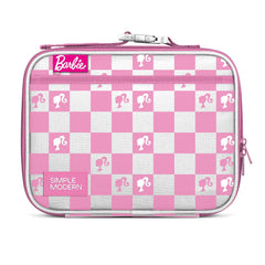 Simple Modern Hadley vista frontal con diseño Barbie y organización visible