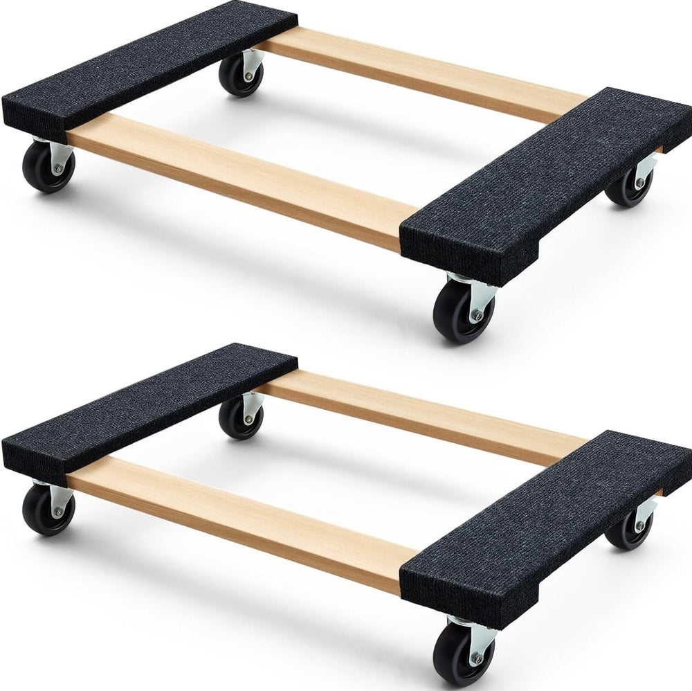 SIMPLI-MAGIC dolly frontal mostrando plataforma robusta y capacidad resistente