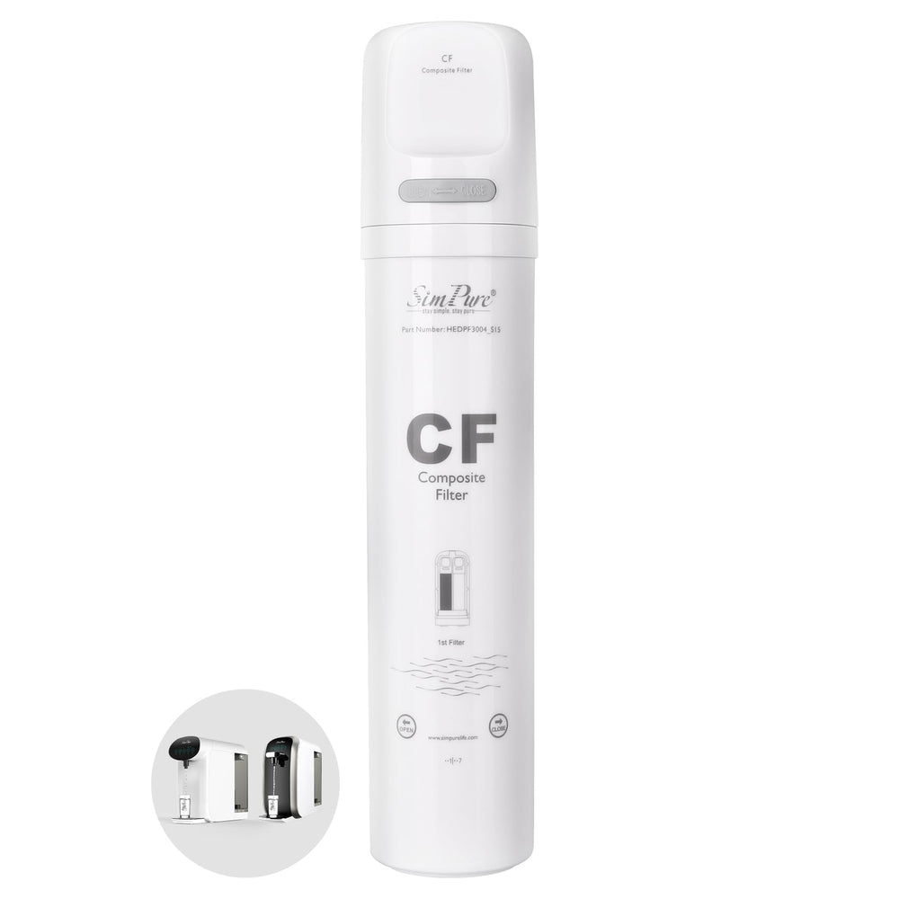 SimPure cartucho CF frontal mostrando el diseño y ajuste confiable