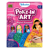 Skillmatics embalaje frontal del kit mostrando princesas y componentes, ideal para regalar
