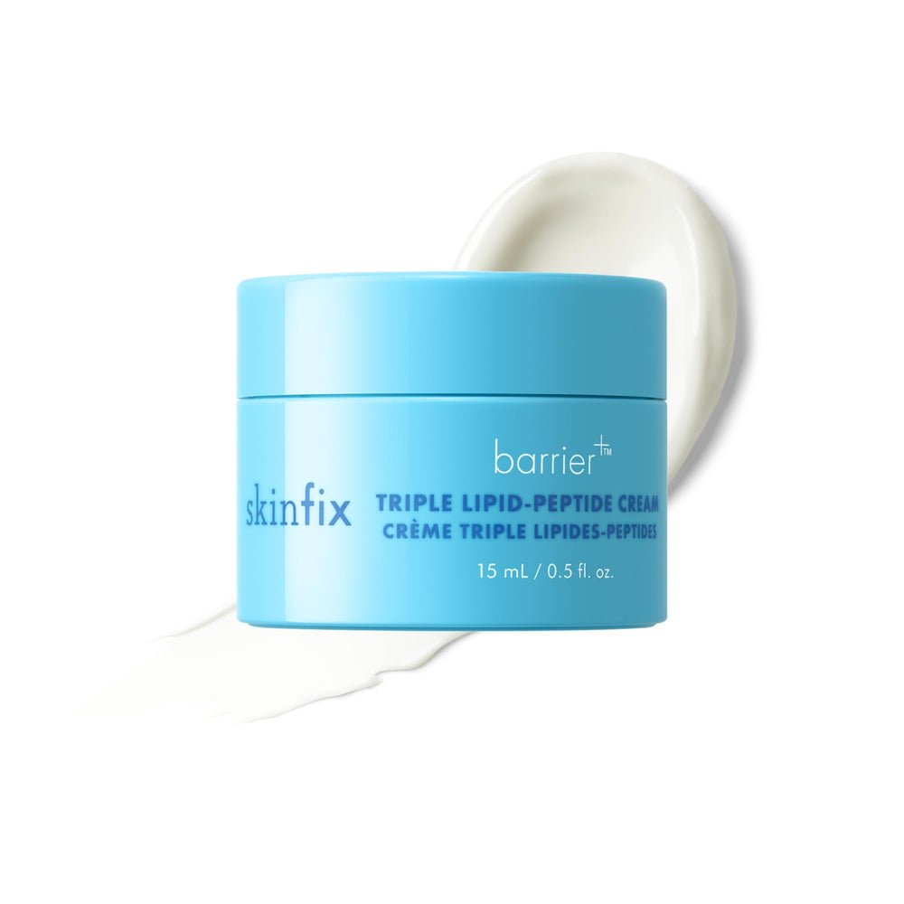 Skinfix mini front packaging showing compact moisturizer for travel convenience