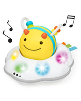 Skip Hop abeja frontal mostrando colores y atractivo visual motivador
