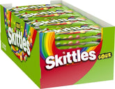 Skittles pack frontal mostrando paquetes individuales y conveniencia de compartir