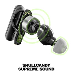 Skullcandy Smokin’ Buds auricular en uso de deportista resistente al sudor